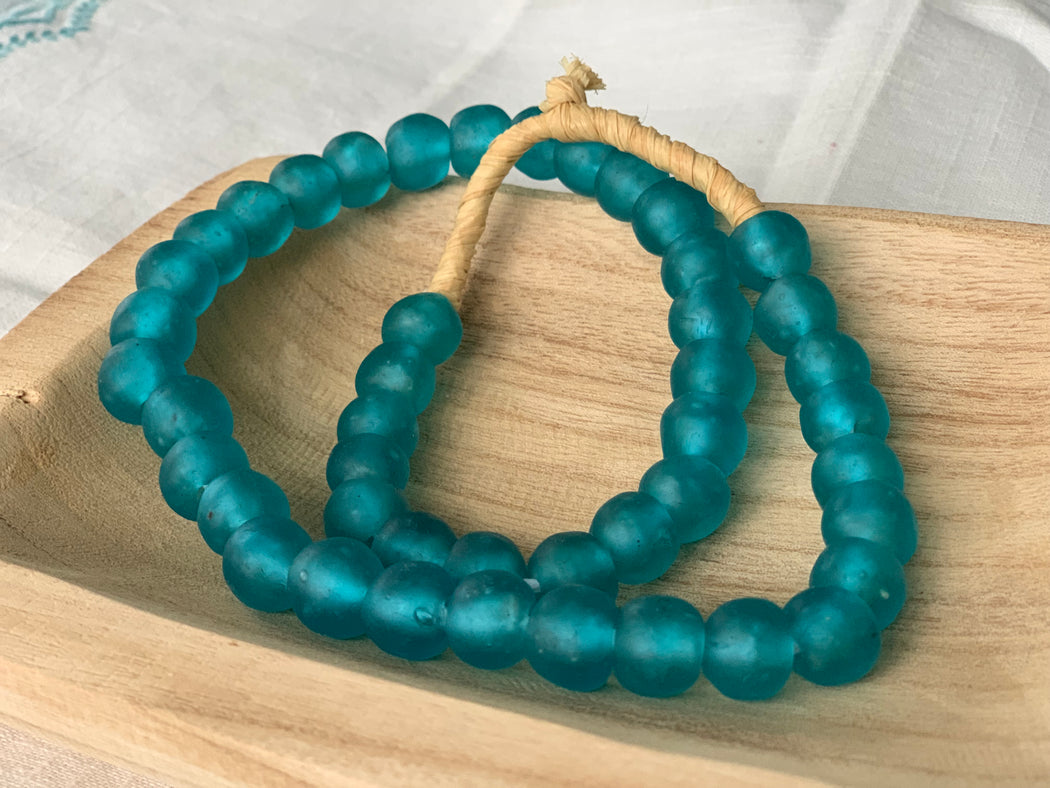 Double Strand Beachy Tee Shirt Leather Necklace