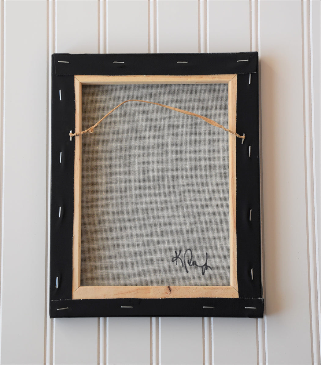 Blue Beach Bike on Ocean Grove NJ Boardwalk Canvas Photo | Beach Decor