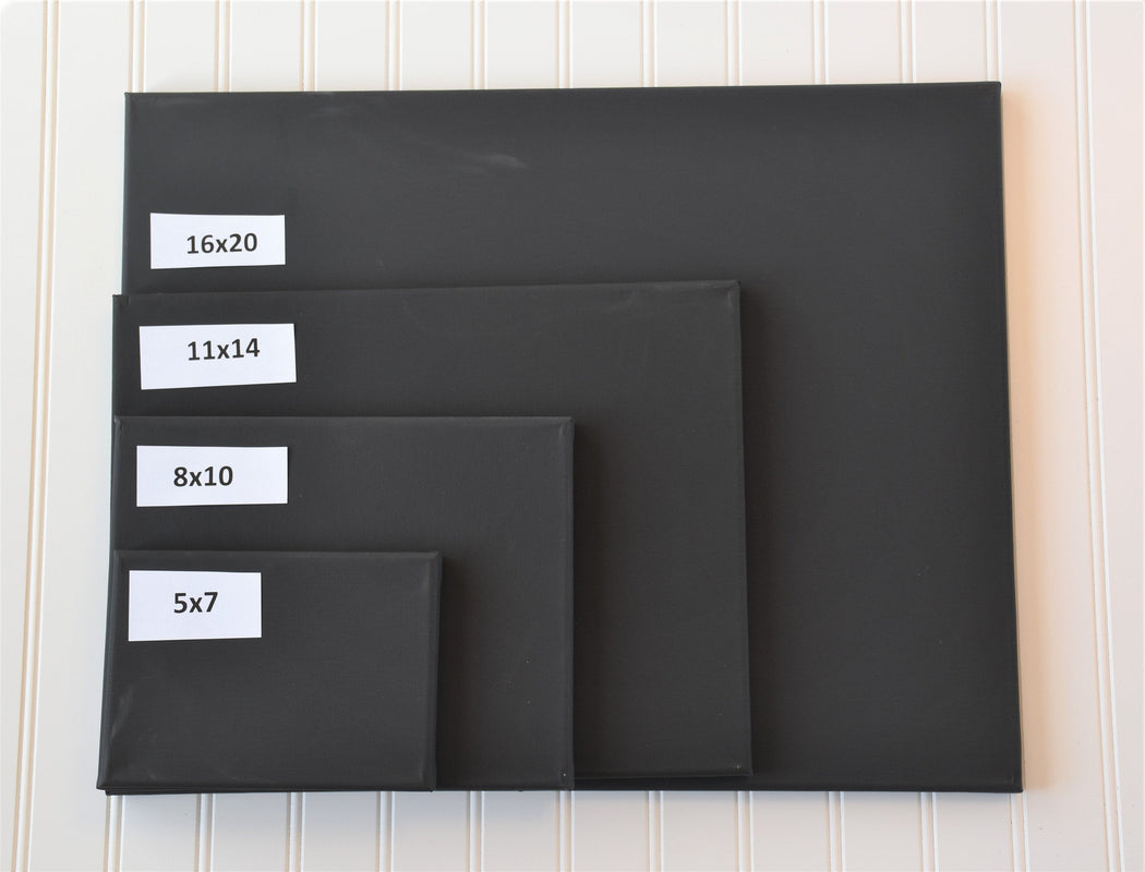 canvas sizes info photo