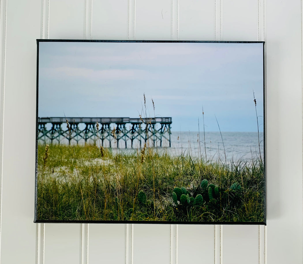 Wrightsville pier | Coastal Beach Photo | Beach Wall Decor