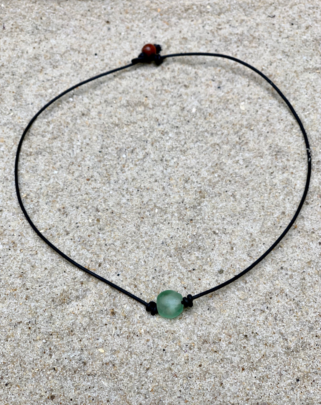 Mens Leather Necklace | Mens Surfer Necklace | Gift for Him